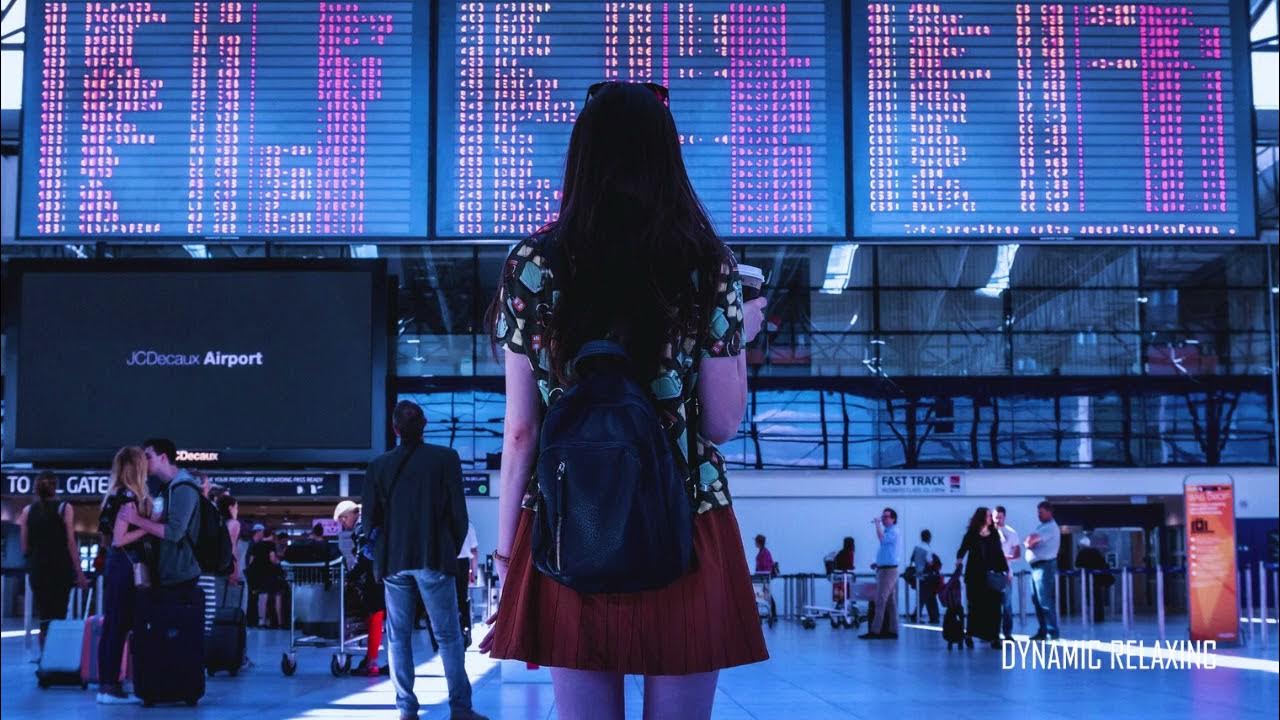 🛬 Airport Ambience Sound 🧳 Airport Announcement Sound for Reading, Sleep, Study | ASMR 10 Hours 🎧