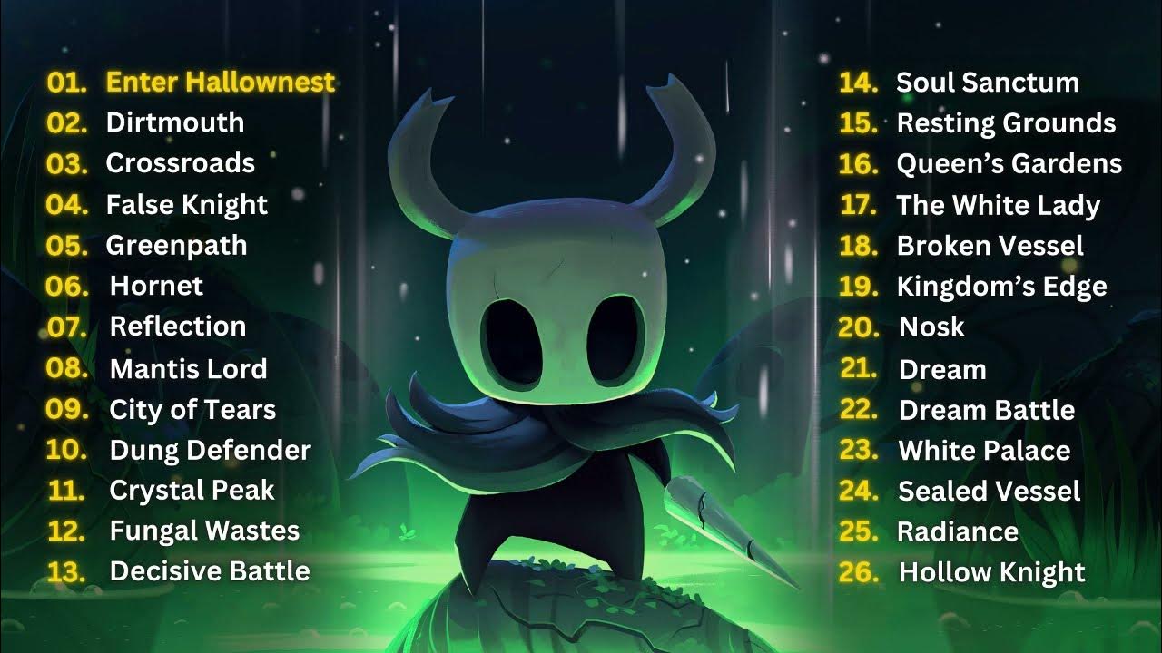 Hollow Knight Full OST (Renovated)