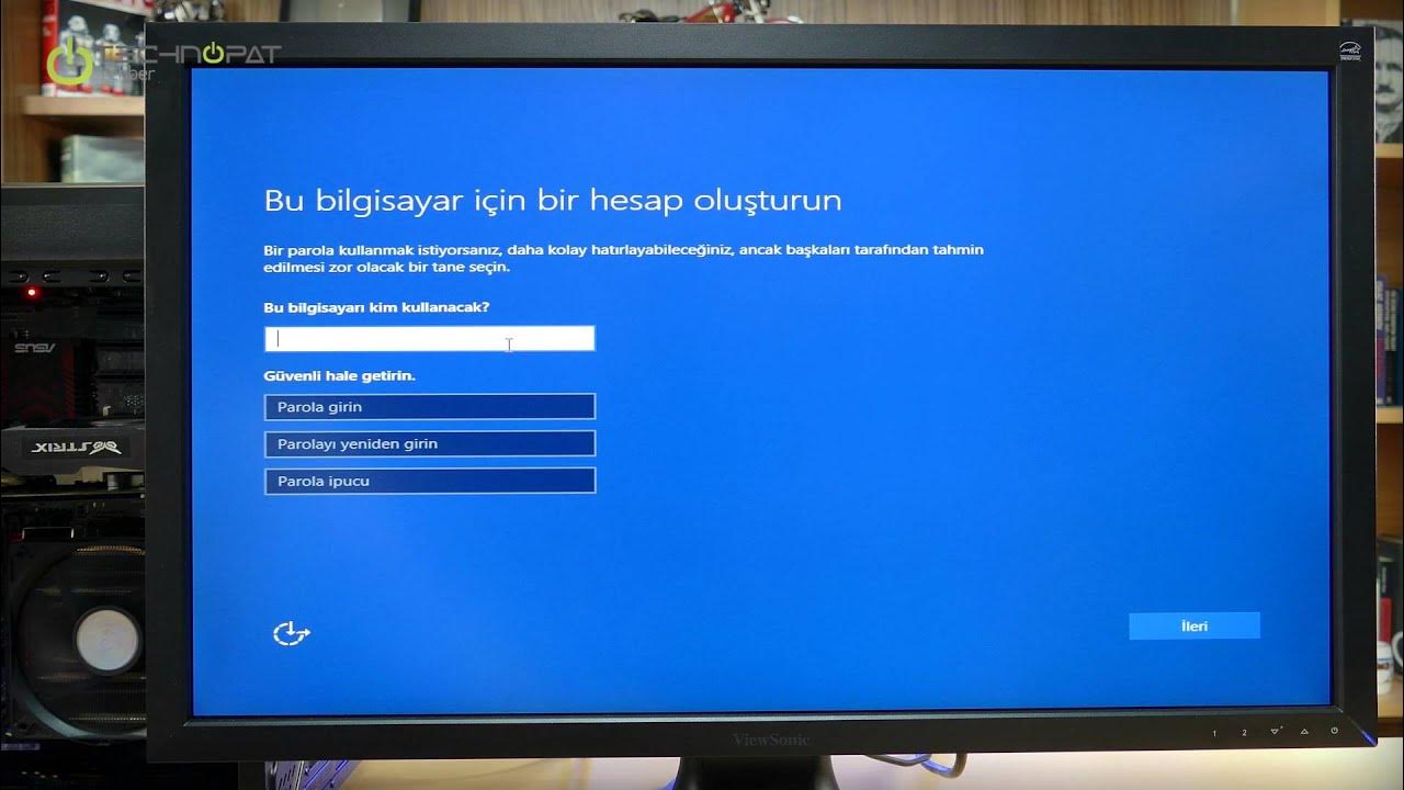 UEFI Windows 10 Installation Guide