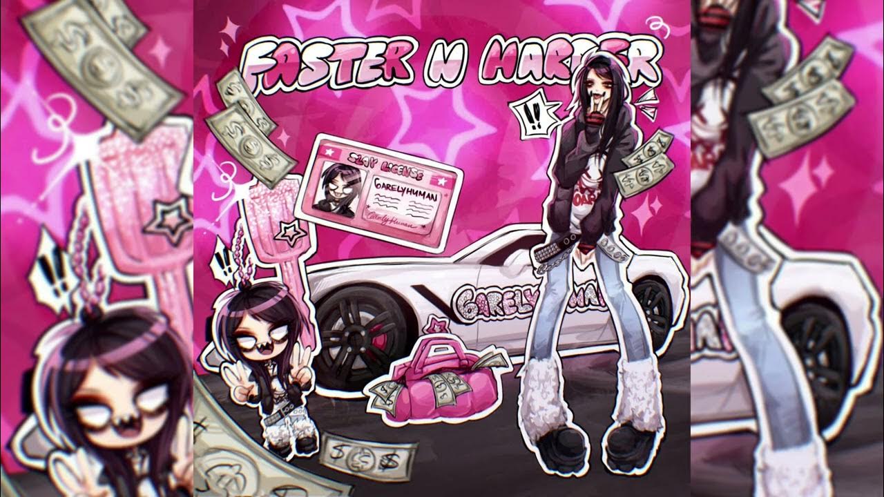 6arelyhuman - Faster N Harder (Official Audio)