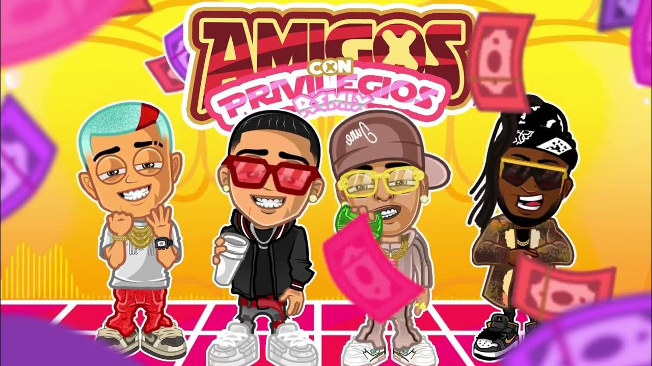 ÑENGO FLOW  / ZYRON / JOWELL / LENNOX - AMIGOS CON PRIVILEGIOS REMIX