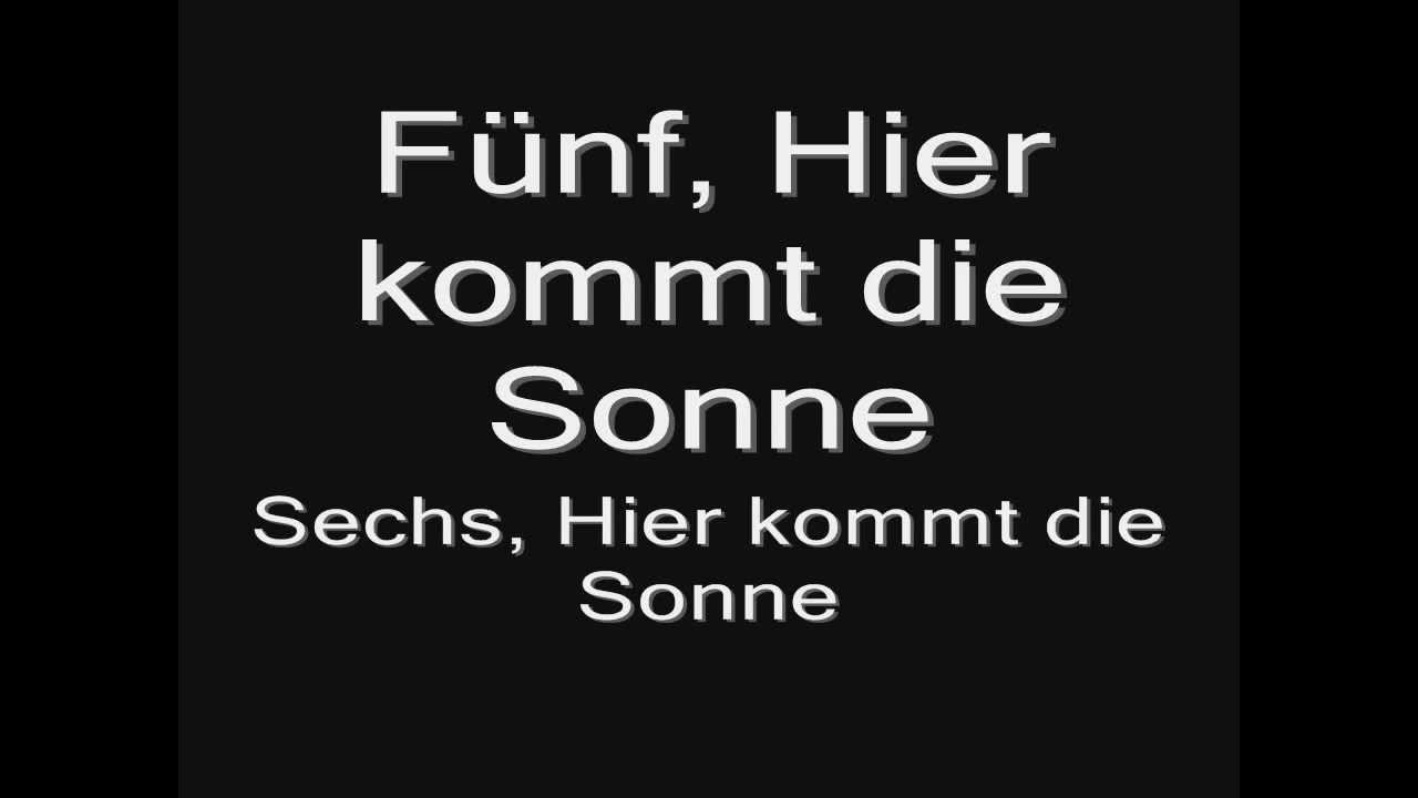 Rammstein - Sonne (lyrics) HD