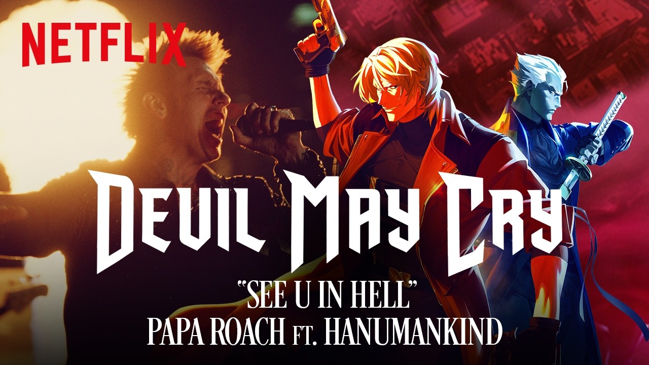 "See U in Hell" Official Music Video | Papa Roach ft. Hanumankind | Devil May Cry S2 | Netflix