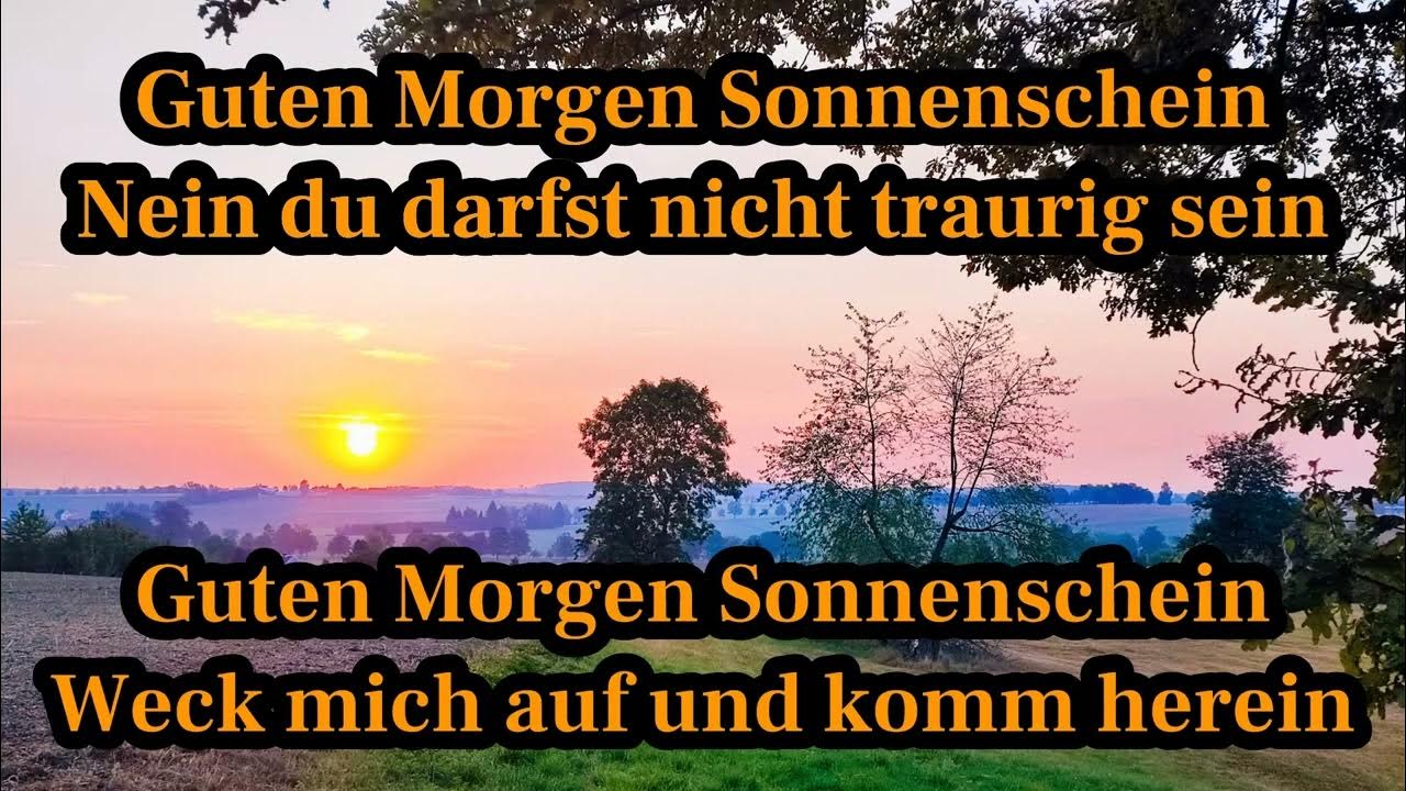 Nana Mouskouri - Guten Morgen Sonnenschein TEXT