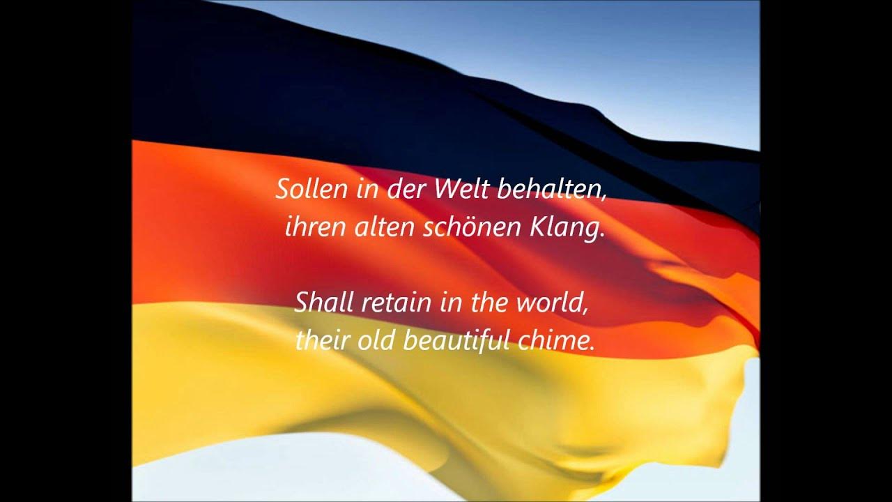 German National Anthem - "Das Deutschlandlied" (DE/EN)