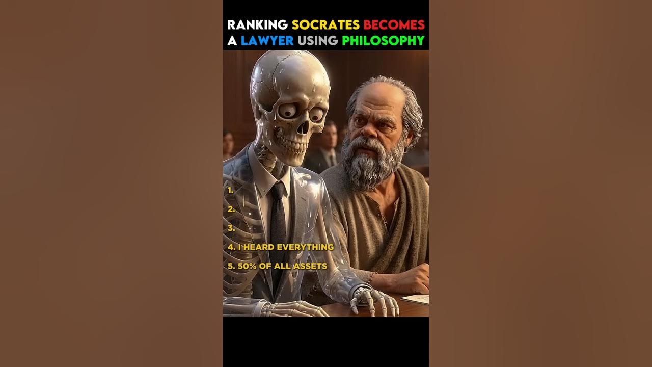 What if your lawyer was socrates? 🤣