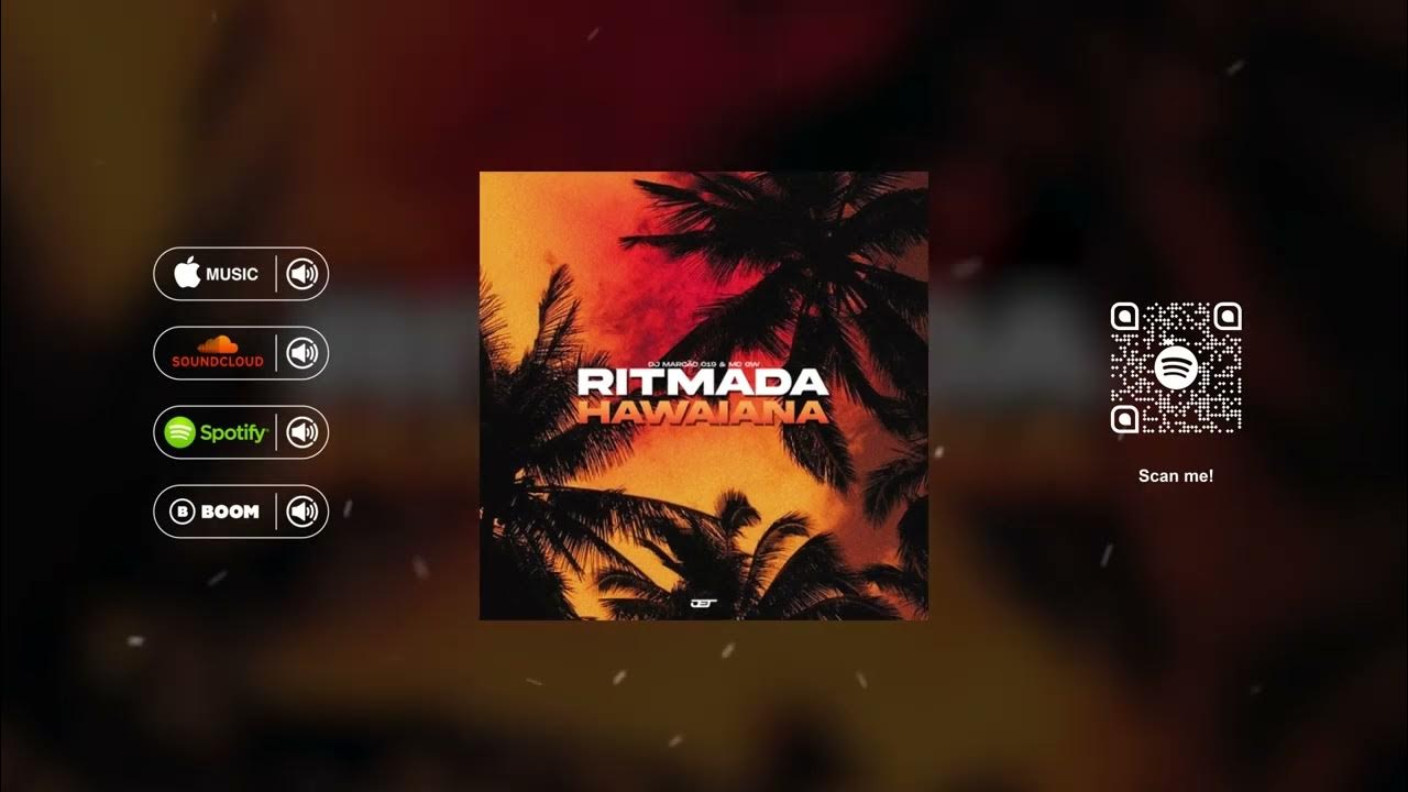 DJ Marcão 019, Mc Gw - Ritmada Hawaiana