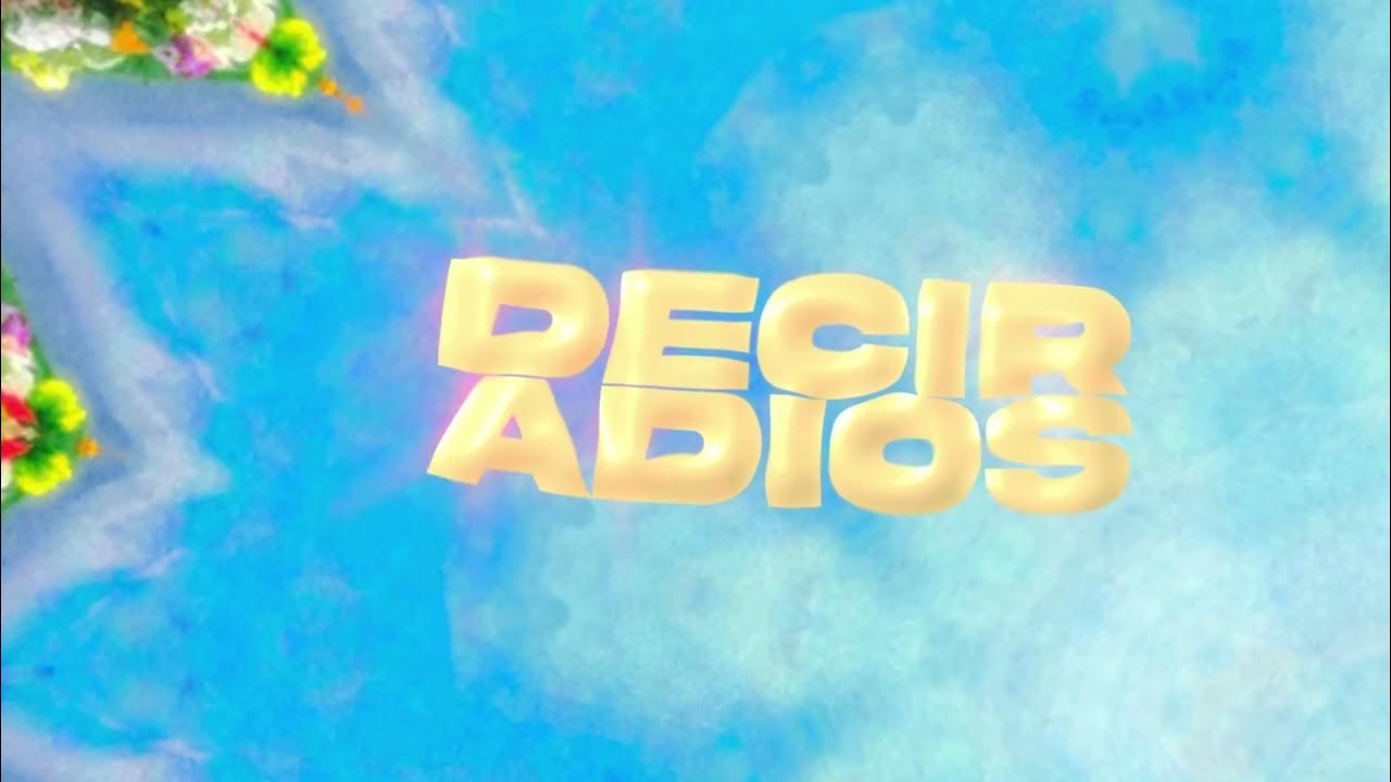 DannyLux & Cuco - DECIR ADIOS "OYE NARRADOR" (Official Visualizer)