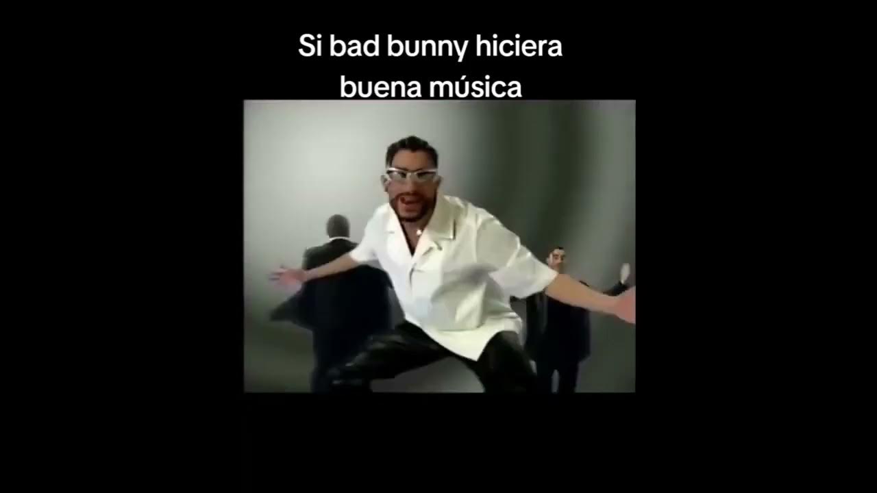 Bad Bunny Me cago me meo me tiro un peo