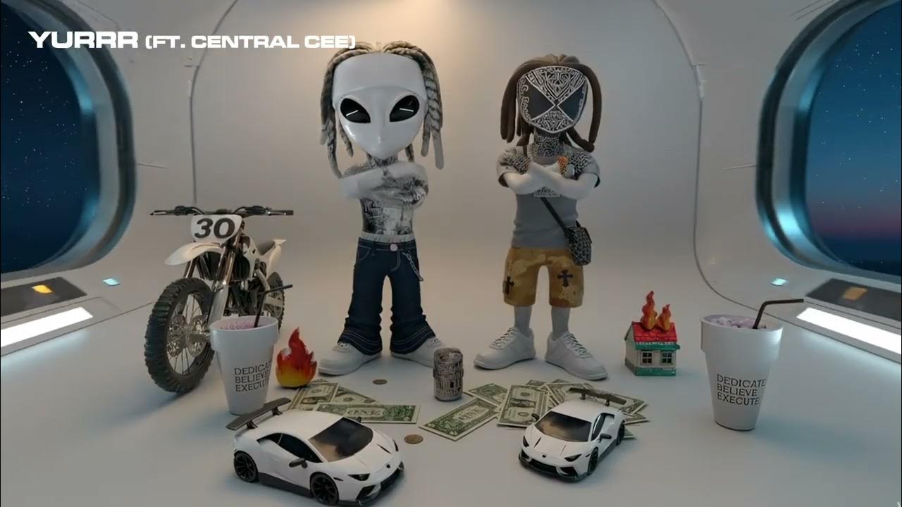 D-Block Europe - Yurrr ft. @CentralCee (Official Visualiser)