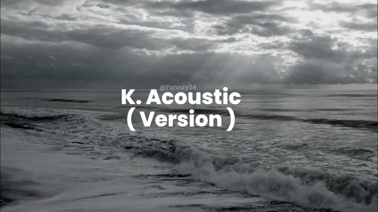 K. Acoustic - Cigarettes After Sex By NPR Music
