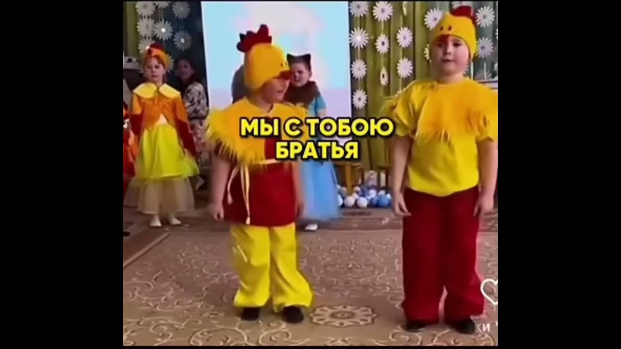 я петух и ты петух мы с тобою братья ты драчун и я драчун в этом ты признайся