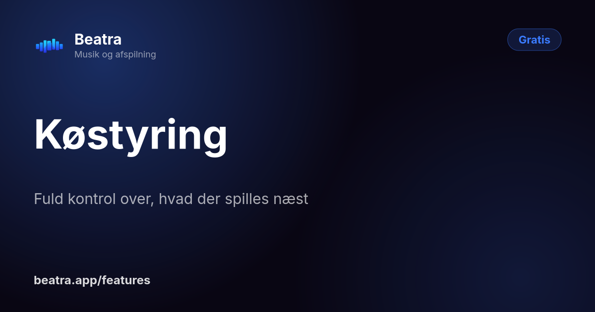 Køstyring