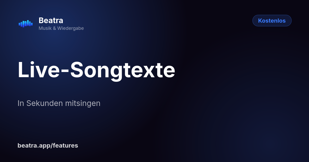 Live-Songtexte