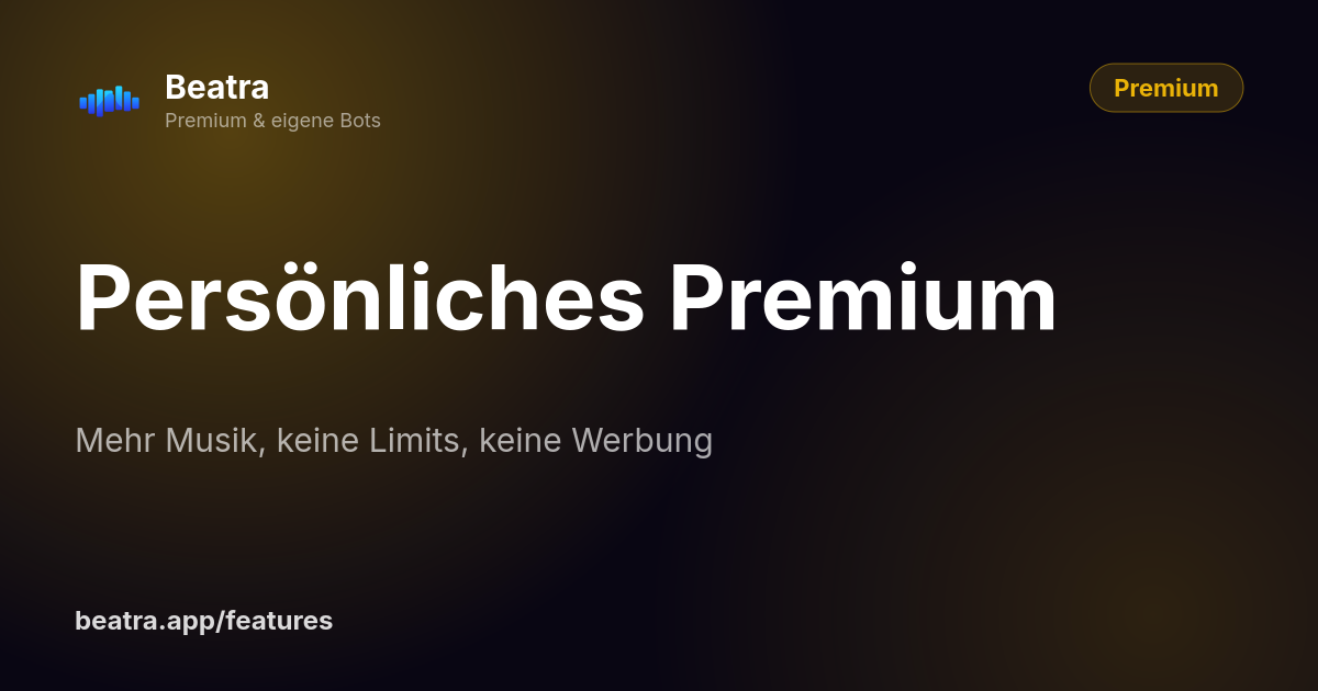 Persönliches Premium