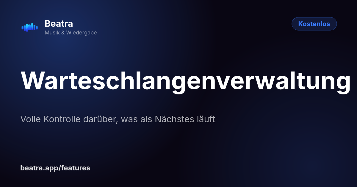 Warteschlangenverwaltung