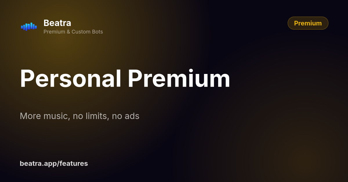 Personal Premium