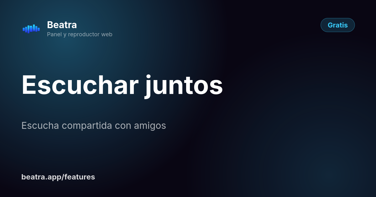Escuchar juntos