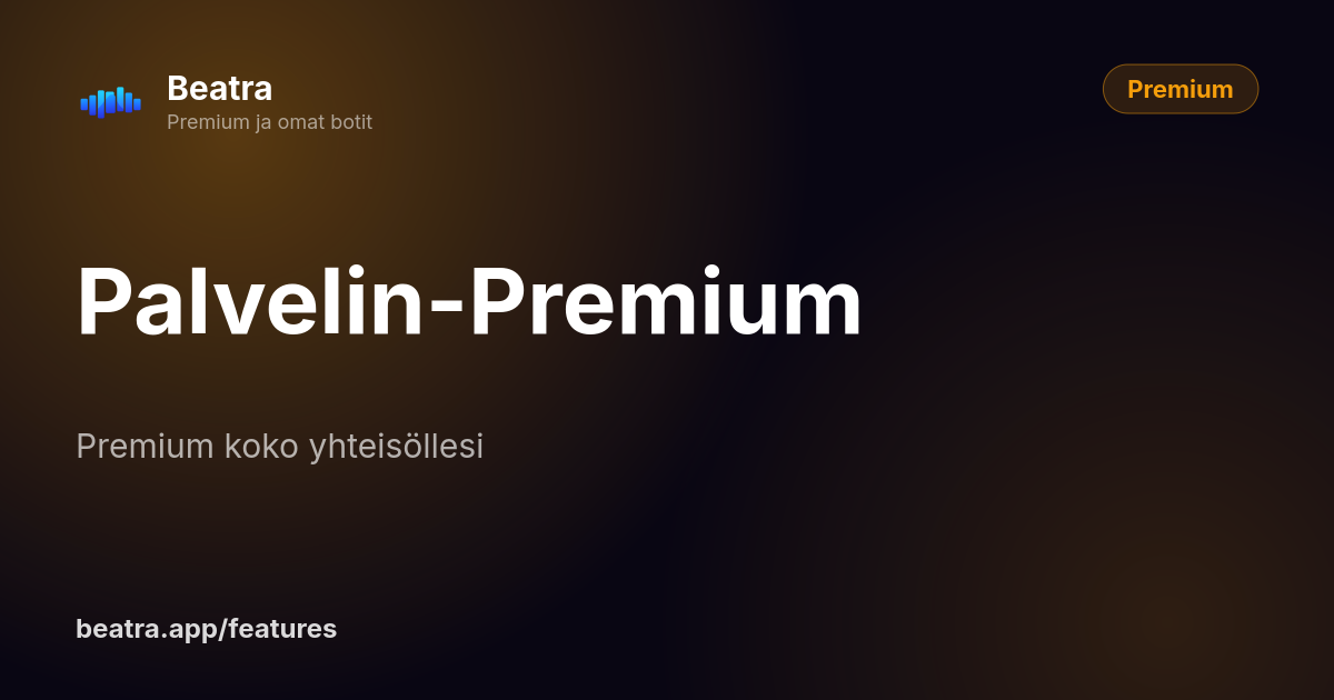 Palvelin-Premium