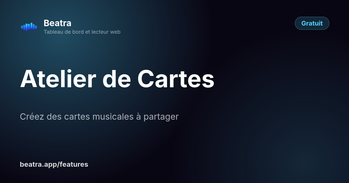 Atelier de Cartes