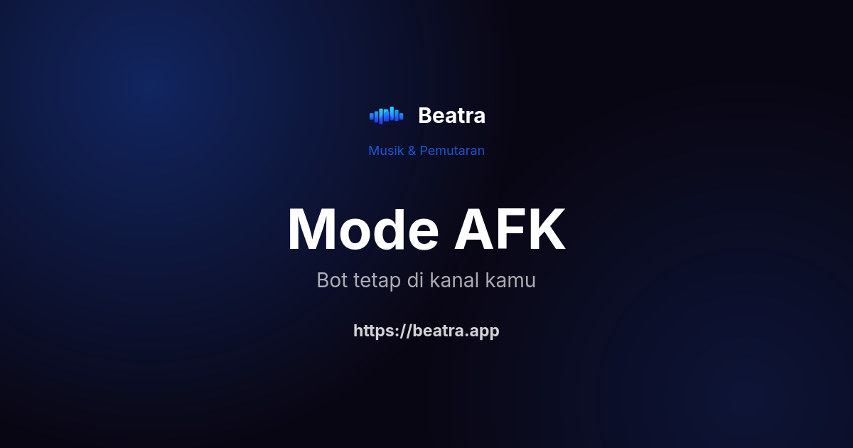 Mode AFK