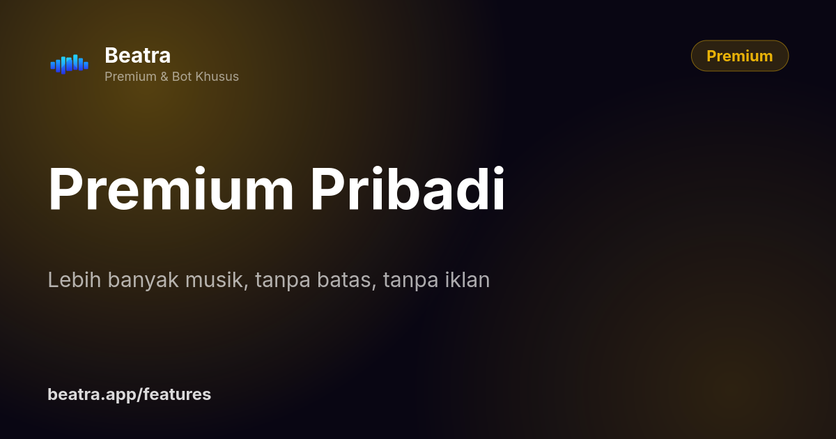 Premium Pribadi