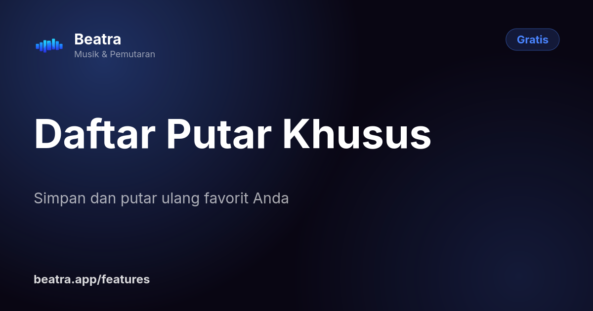 Daftar Putar Khusus