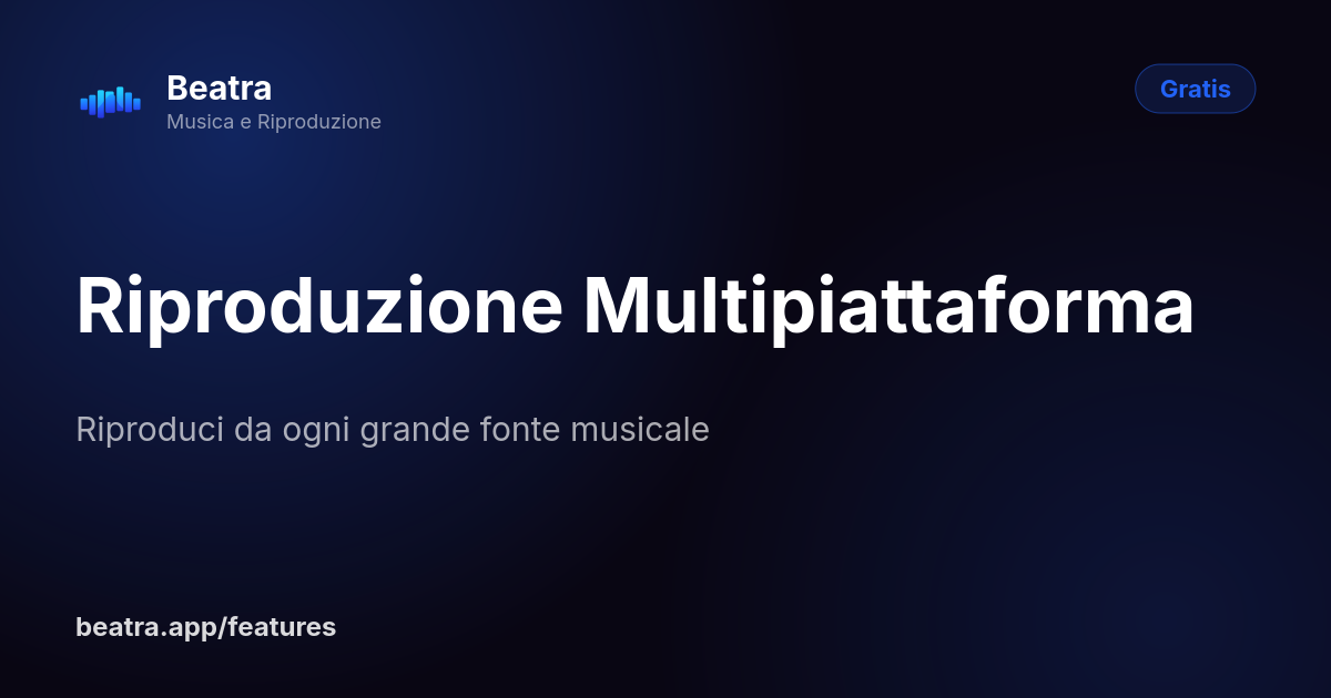 Riproduzione Multipiattaforma