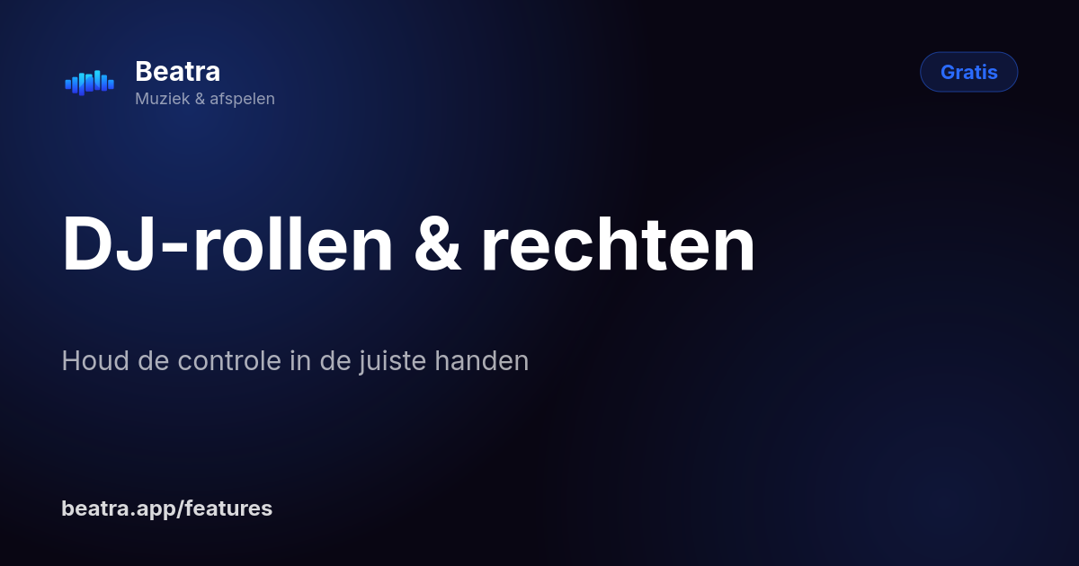 DJ-rollen & rechten