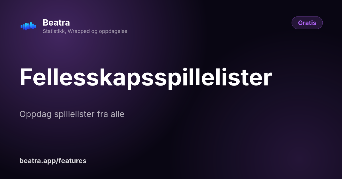 Fellesskapsspillelister