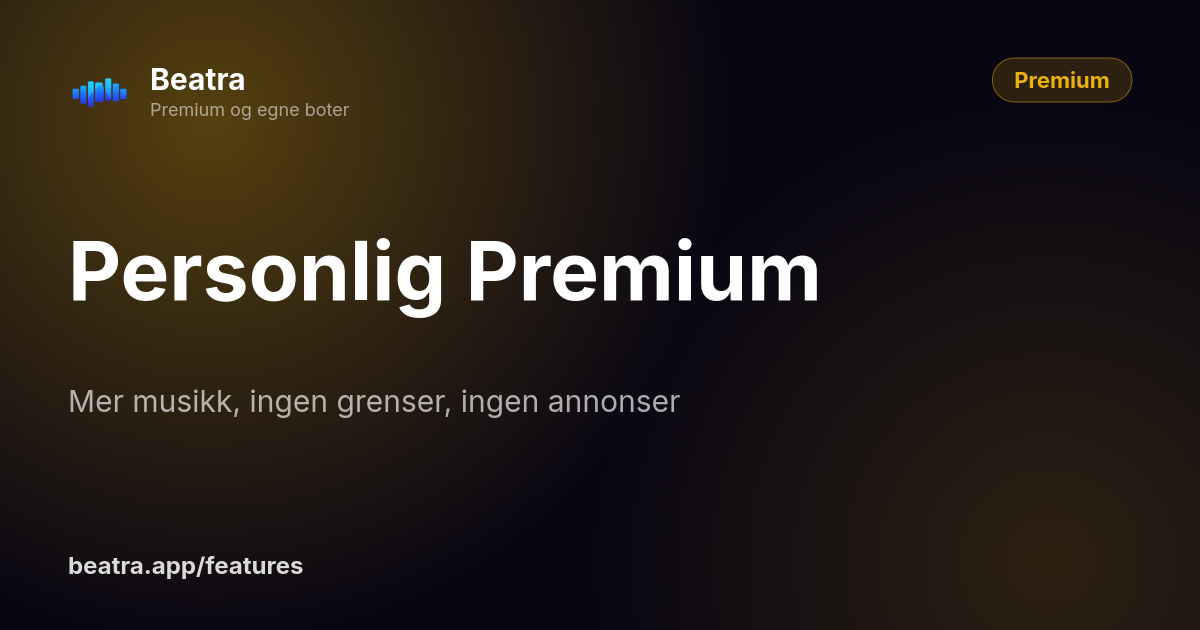 Personlig Premium