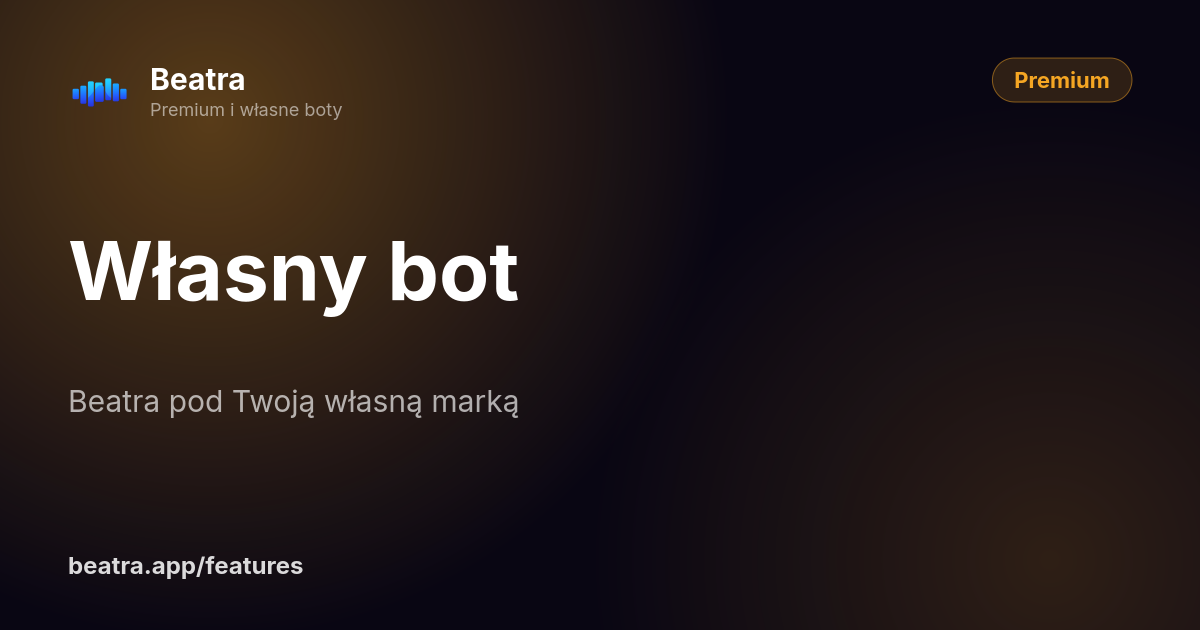 Własny bot