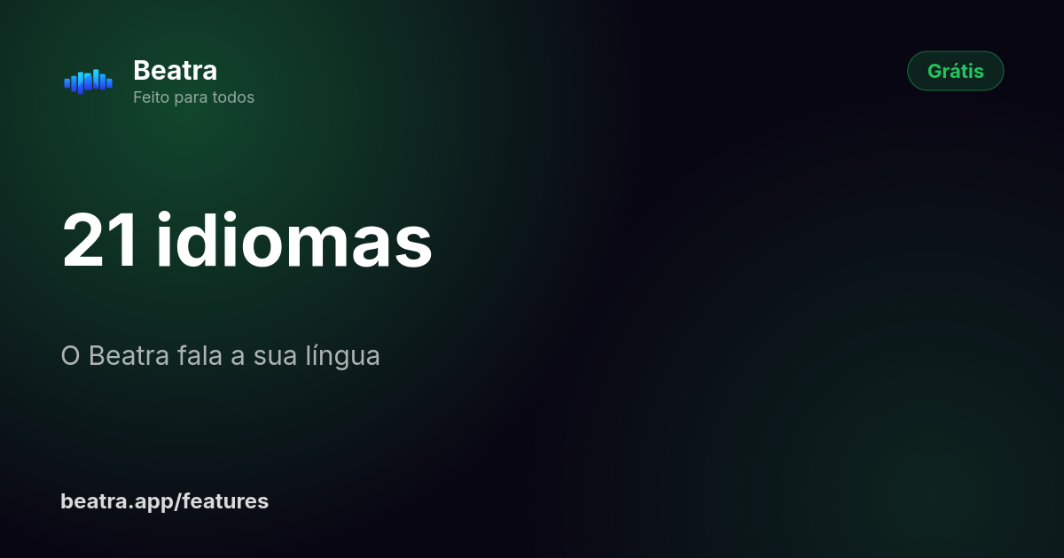 21 idiomas
