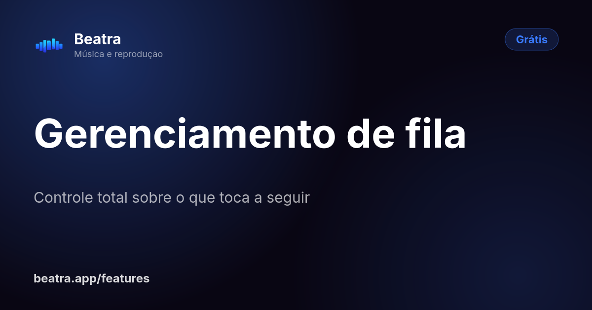 Gerenciamento de fila